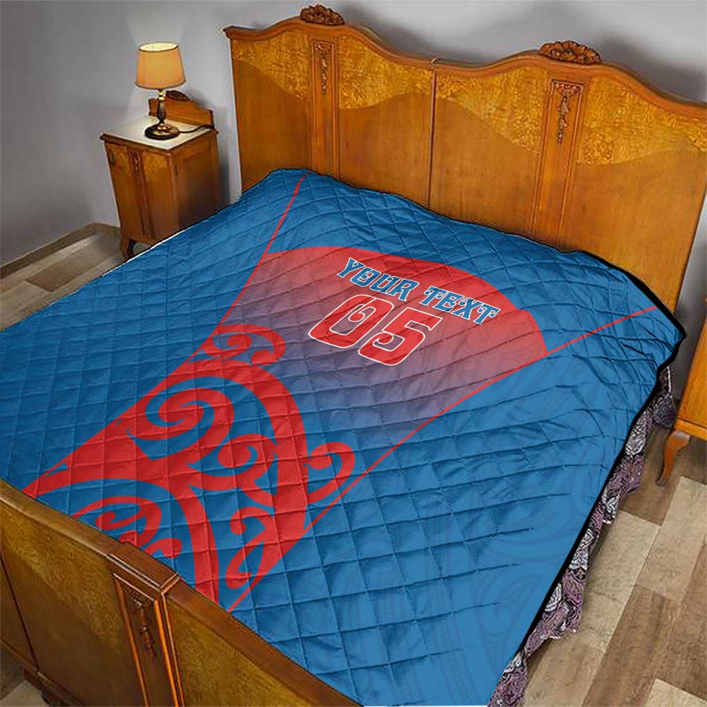 Custom St Joseph's Maori Girls' College Quilt Maori Koru Pattern LT05 - Polynesian Pride