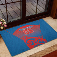 Custom St Joseph's Maori Girls' College Rubber Doormat Maori Koru Pattern
