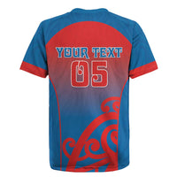 Custom St Joseph's Maori Girls' College Rugby Jersey Maori Koru Pattern