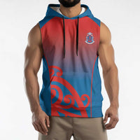 Custom St Joseph's Maori Girls' College Sleeveless Hoodie Maori Koru Pattern LT05 - Polynesian Pride