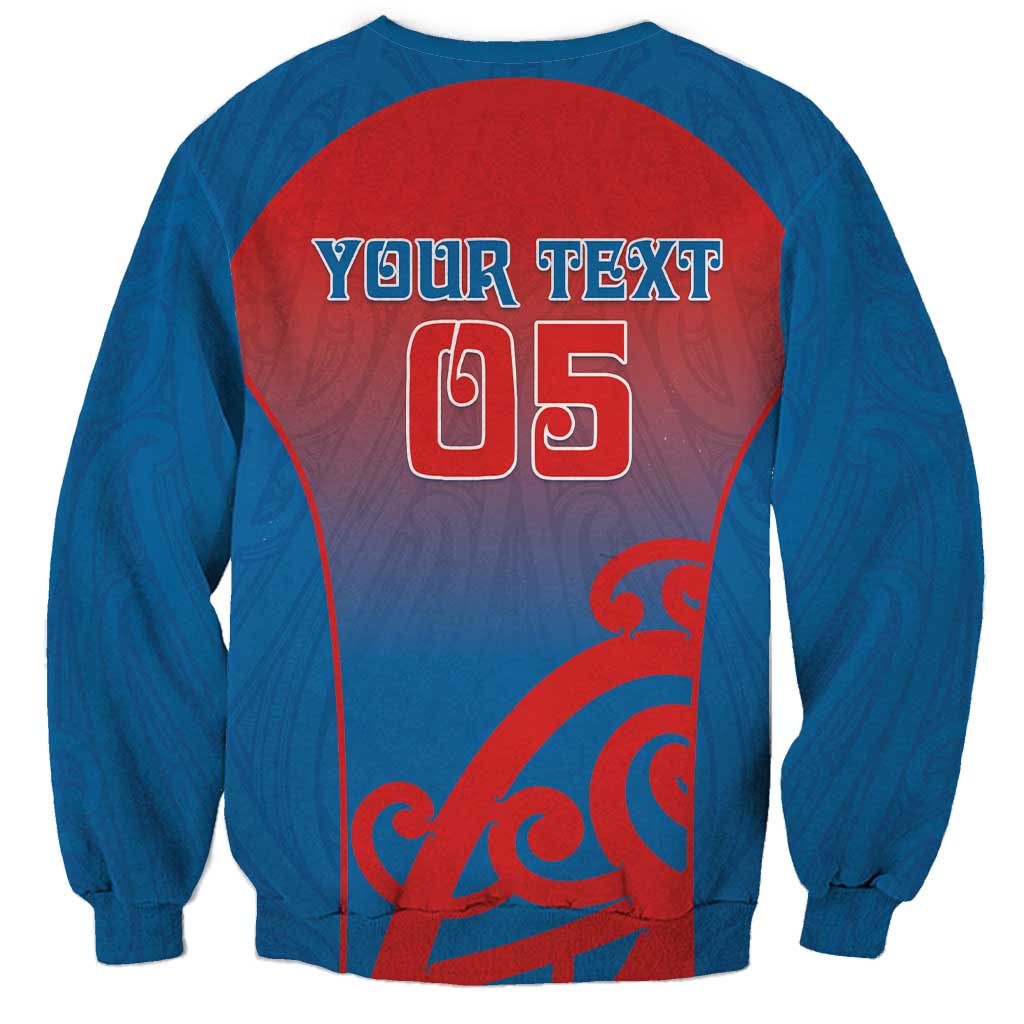 Custom St Joseph's Maori Girls' College Sweatshirt Maori Koru Pattern