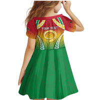 Personalised Vanuatu Family Matching Mermaid Dress and Hawaiian Shirt Proud To Be A Ni-Van With Tribal Pattern