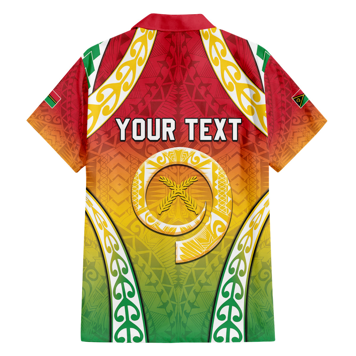 Personalised Vanuatu Family Matching Off Shoulder Short Dress and Hawaiian Shirt Proud To Be A Ni-Van With Tribal Pattern LT05 - Polynesian Pride