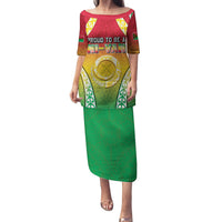 Personalised Vanuatu Family Matching Puletasi and Hawaiian Shirt Proud To Be A Ni-Van With Tribal Pattern LT05 Mom's Dress Reggae - Polynesian Pride