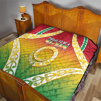 Vanuatu Quilt Proud To Be A Ni-Van With Tribal Pattern LT05 - Polynesian Pride