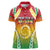 Personalised Vanuatu Women Polo Shirt Proud To Be A Ni-Van With Tribal Pattern