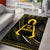 Polynesia Childhood Cancer Awareness Area Rug You Are Stronger Than Cancer