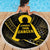 Polynesia Childhood Cancer Awareness Beach Blanket You Are Stronger Than Cancer