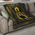 Polynesia Childhood Cancer Awareness Quilt You Are Stronger Than Cancer