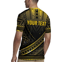 Personalised Polynesia Childhood Cancer Awareness Rugby Jersey You Are Stronger Than Cancer