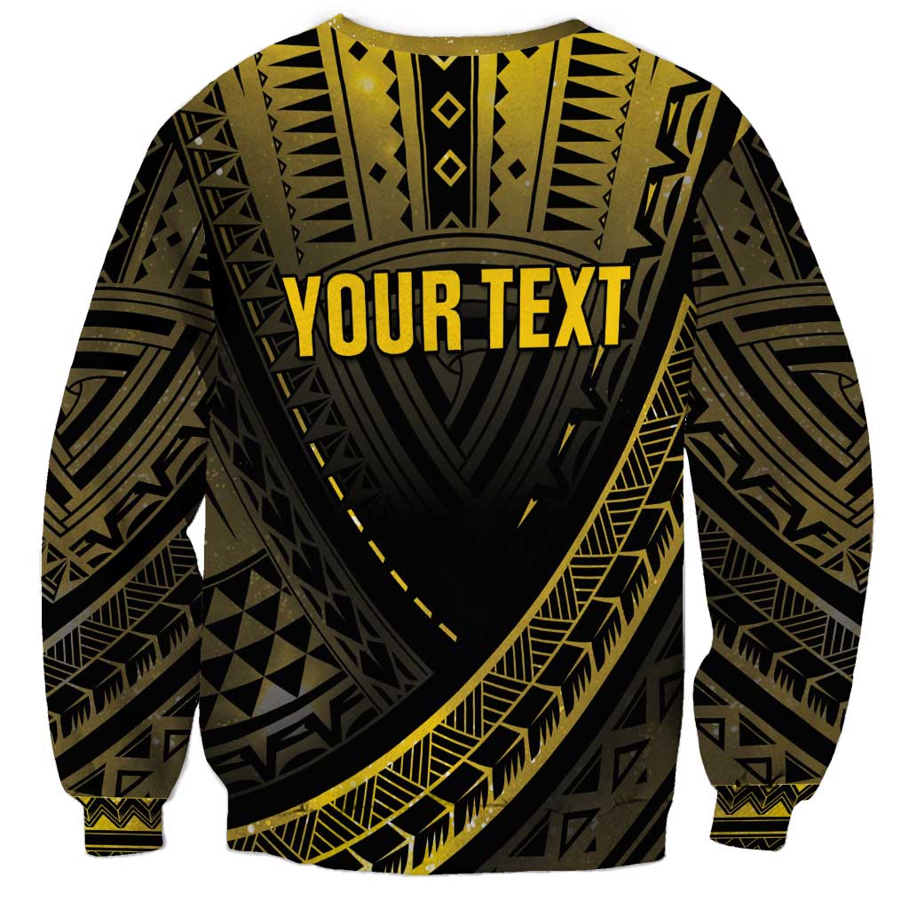 Personalised Polynesia Childhood Cancer Awareness Sweatshirt You Are Stronger Than Cancer