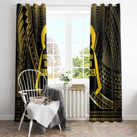 Polynesia Childhood Cancer Awareness Window Curtain You Are Stronger Than Cancer