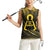 Personalised Polynesia Childhood Cancer Awareness Women Sleeveless Polo Shirt You Are Stronger Than Cancer