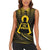 Personalised Polynesia Childhood Cancer Awareness Women Sleeveless Polo Shirt You Are Stronger Than Cancer
