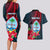 Personalized Guam Couples Matching Long Sleeve Bodycon Dress and Hawaiian Shirt Latte Stone Mix Bougainvillea Polynesian Pattern LT05 - Polynesian Pride