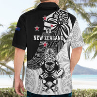 New Zealand Silver Fern Rugby Hawaiian Shirt World Cup 2023 Go Aotearoa Maori Pattern LT05 - Polynesian Pride