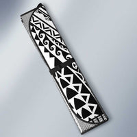 Polynesian Tattoo Inspired Cosplay Costume Auto Sun Shade Tribal Warrior White - Polynesian Pride