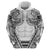 Polynesian Tattoo Inspired Cosplay Costume Hoodie Tribal Warrior White - Polynesian Pride