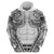 Polynesian Tattoo Inspired Cosplay Costume Hoodie Tribal Warrior White - Polynesian Pride