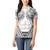 Polynesian Tattoo Inspired Cosplay Costume Women Polo Shirt Tribal Warrior White - Polynesian Pride