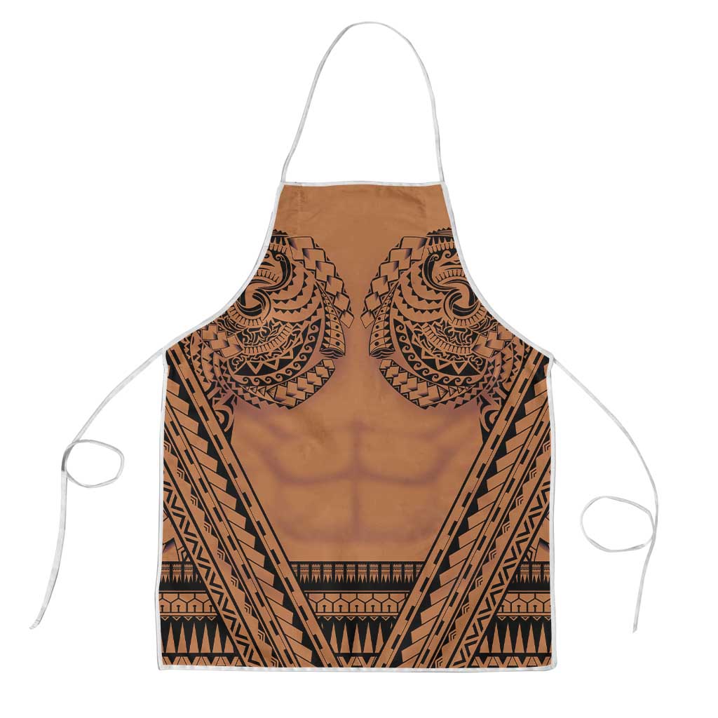 Polynesian Tattoo Inspired Cosplay Costume Apron Tribal Warrior - Polynesian Pride