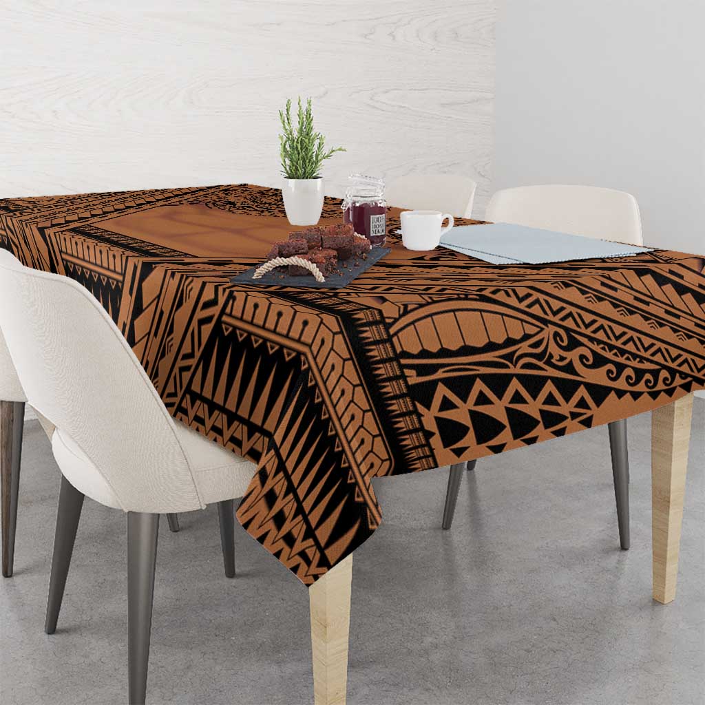 Polynesian Tattoo Inspired Cosplay Costume Tablecloth Tribal Warrior - Polynesian Pride
