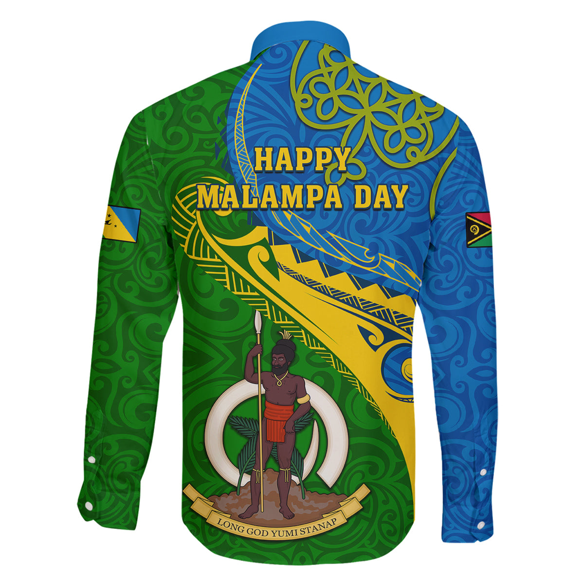 Malampa Day Family Matching Mermaid Dress and Hawaiian Shirt Sand Drawing Vanuatuan Pattern LT05 - Polynesian Pride