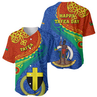Tafea Day Baseball Jersey Sand Drawing Vanuatuan Pattern LT05 - Polynesian Pride