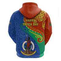 Tafea Day Hoodie Sand Drawing Vanuatuan Pattern LT05 - Polynesian Pride