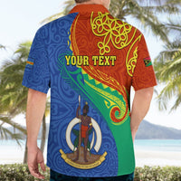 Personalized Tafea Day Hawaiian Shirt Sand Drawing Vanuatuan Pattern LT05 - Polynesian Pride