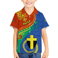 Personalized Tafea Day Hawaiian Shirt Sand Drawing Vanuatuan Pattern LT05 - Polynesian Pride