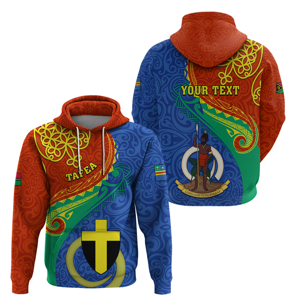 Personalized Tafea Day Hoodie Sand Drawing Vanuatuan Pattern LT05 - Polynesian Pride