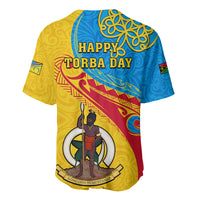 Torba Day Baseball Jersey Sand Drawing Vanuatuan Pattern LT05 - Polynesian Pride