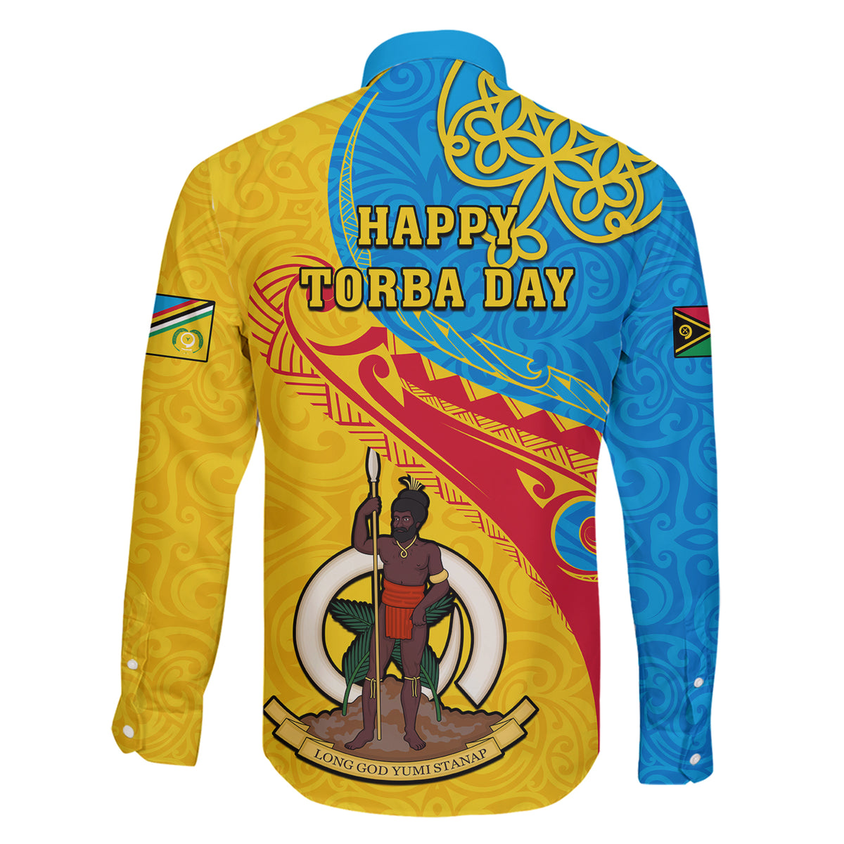 Torba Day Family Matching Short Sleeve Bodycon Dress and Hawaiian Shirt Sand Drawing Vanuatuan Pattern LT05 - Polynesian Pride