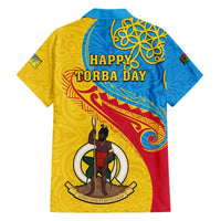Torba Day Hawaiian Shirt Sand Drawing Vanuatuan Pattern LT05 - Polynesian Pride