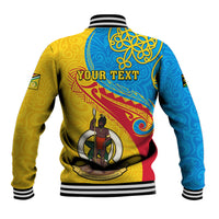 Personalized Torba Day Baseball Jacket Sand Drawing Vanuatuan Pattern LT05 - Polynesian Pride