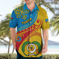 Personalized Torba Day Hawaiian Shirt Sand Drawing Vanuatuan Pattern LT05 - Polynesian Pride