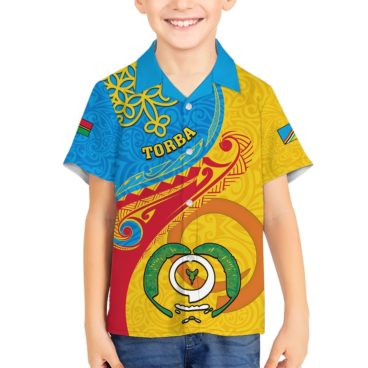 Personalized Torba Day Hawaiian Shirt Sand Drawing Vanuatuan Pattern LT05 - Polynesian Pride