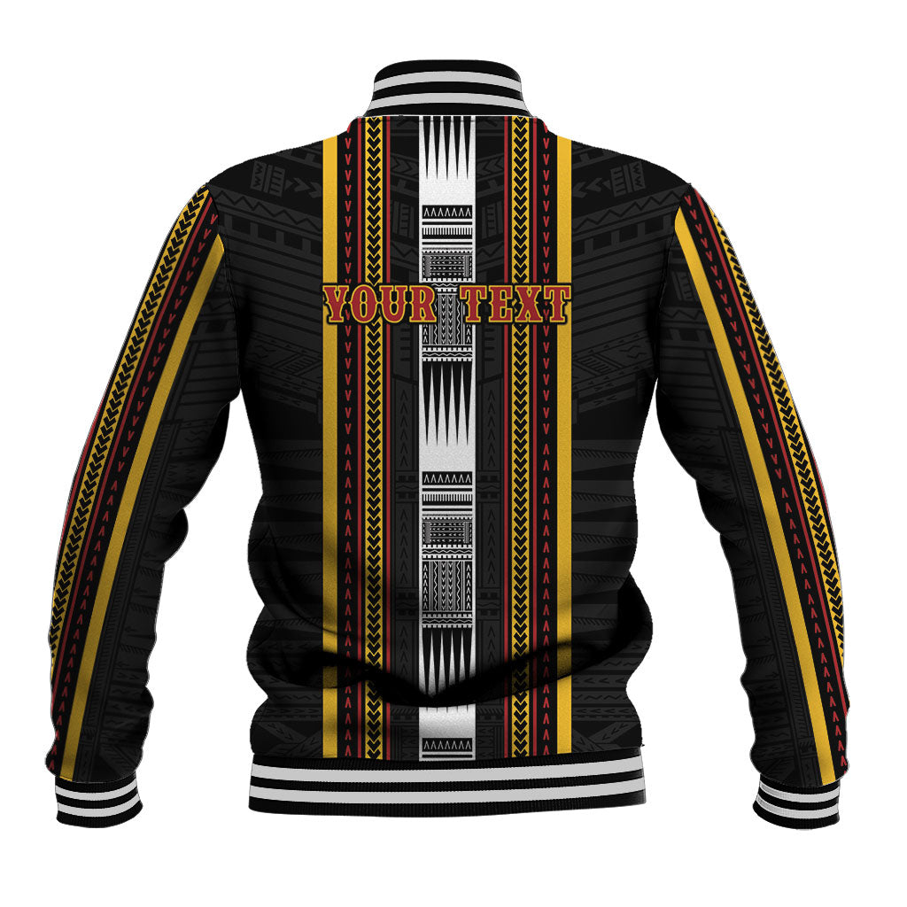 Personalised Salelologa Samoa Baseball Jacket Samoan Tribal Pattern LT05 - Polynesian Pride