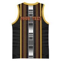 Personalised Salelologa Samoa Basketball Jersey Samoan Tribal Pattern LT05 - Polynesian Pride