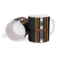 Personalised Salelologa Samoa Ceramic Mug Samoan Tribal Pattern LT05 - Polynesian Pride