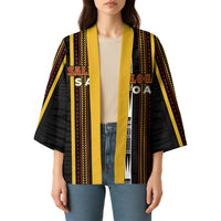 Personalised Salelologa Samoa Kimono Samoan Tribal Pattern LT05 - Polynesian Pride