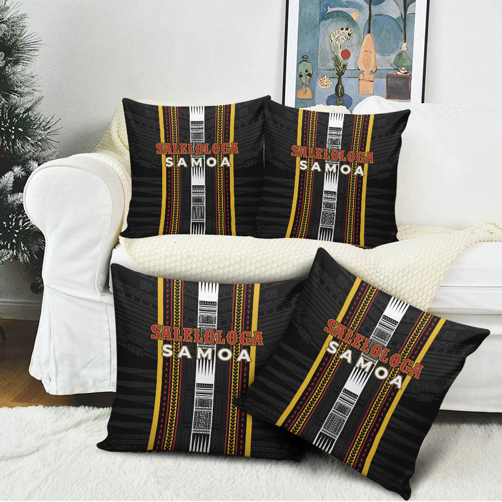 Salelologa Samoa Pillow Cover Samoan Tribal Pattern LT05 - Polynesian Pride