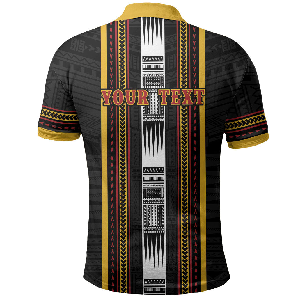 Personalised Salelologa Samoa Polo Shirt Samoan Tribal Pattern LT05 - Polynesian Pride