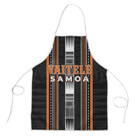 Vaitele Samoa Apron Samoan Tribal Pattern LT05 Orange - Polynesian Pride