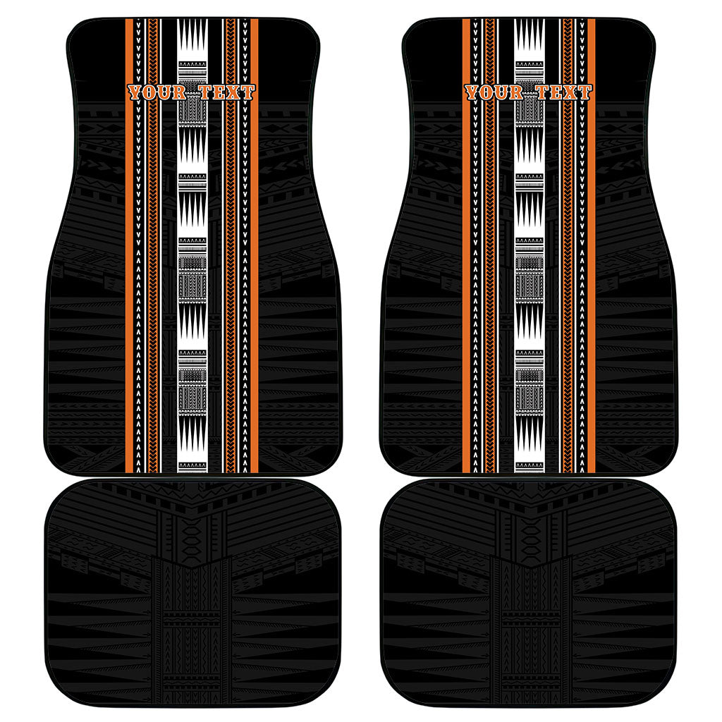 Personalised Vaitele Samoa Car Mats Samoan Tribal Pattern LT05 - Polynesian Pride