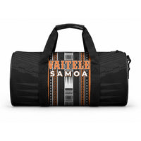 Vaitele Samoa Duffle Bag Samoan Tribal Pattern LT05 One size Orange - Polynesian Pride