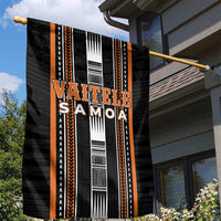 Vaitele Samoa Garden Flag Samoan Tribal Pattern LT05 - Polynesian Pride