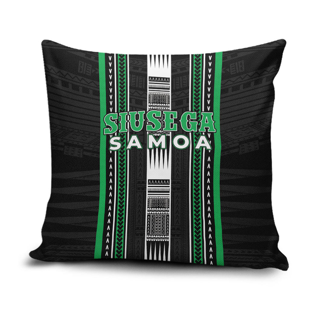 Siusega Samoa Pillow Cover Samoan Tribal Pattern