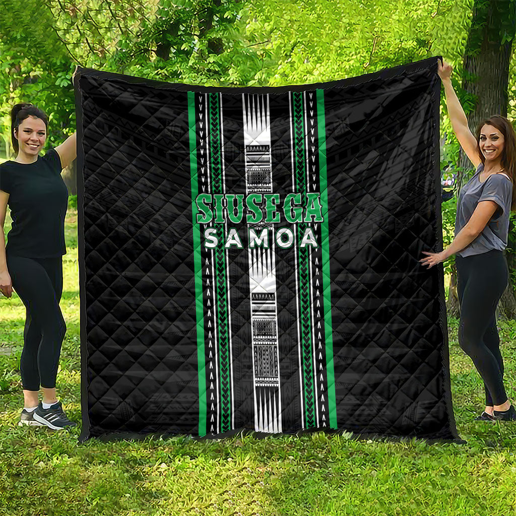 Siusega Samoa Quilt Samoan Tribal Pattern LT05 - Polynesian Pride